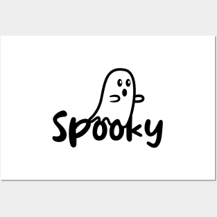 Spooky Cute Ghost Posters and Art